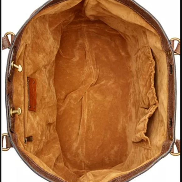 Patricia Nash NWT Distressed Vintage Leather Tote - Picture 9 of 10